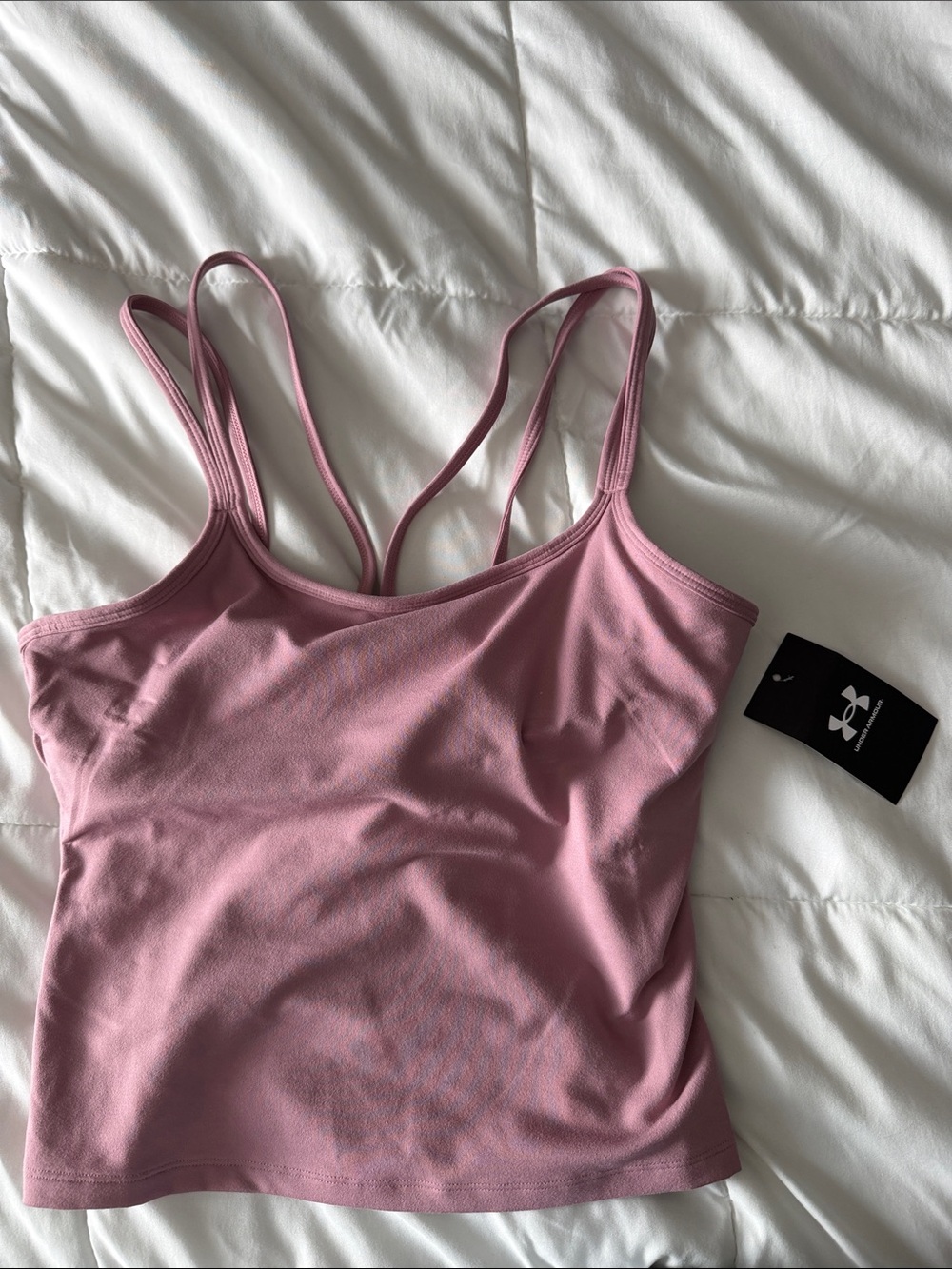 Under Armour Mauve Double-Strap Camisole
